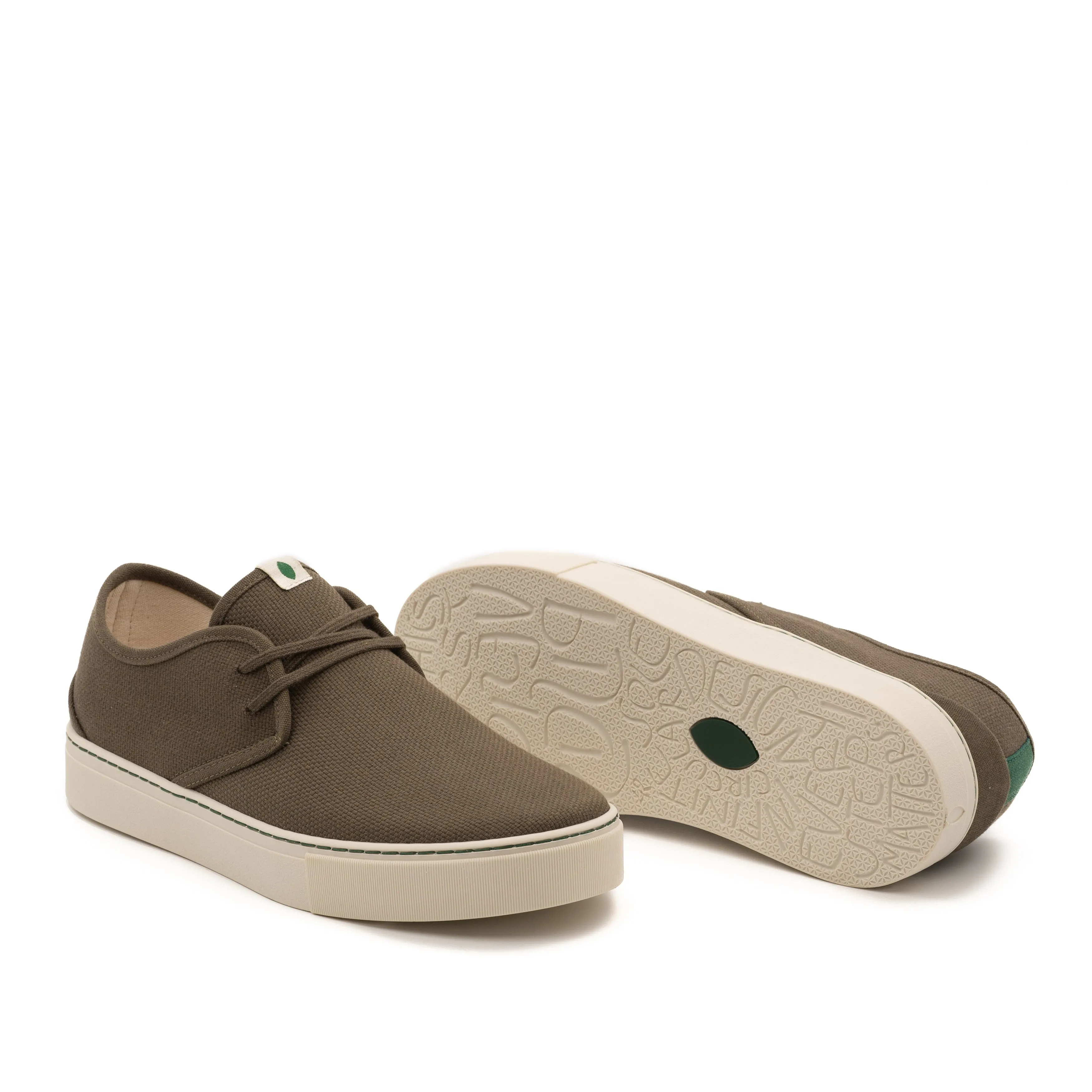 Vegan sneaker khaki SID020