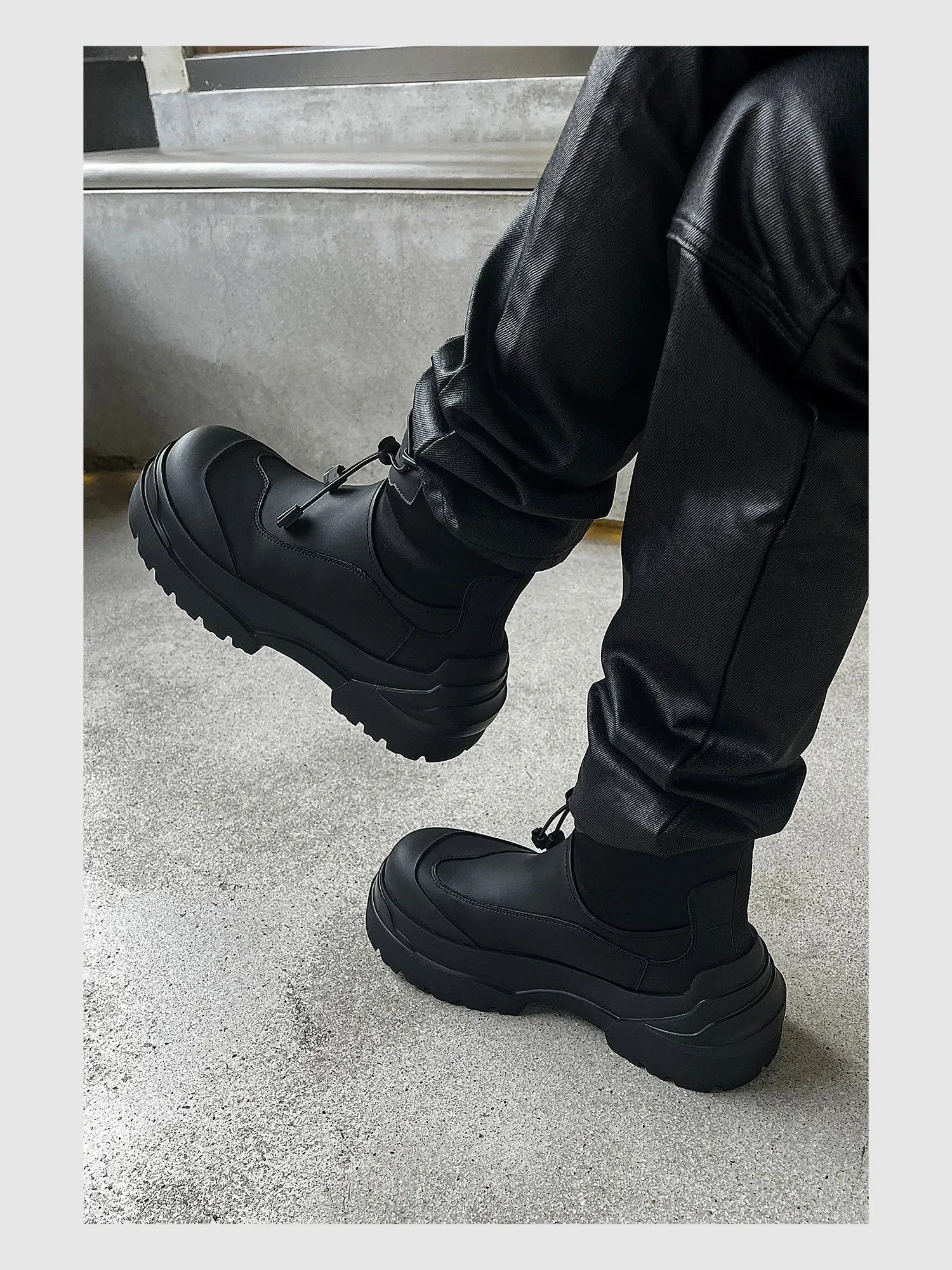 Vibe Style Outdoor Functional Thick Bottom Short Boots