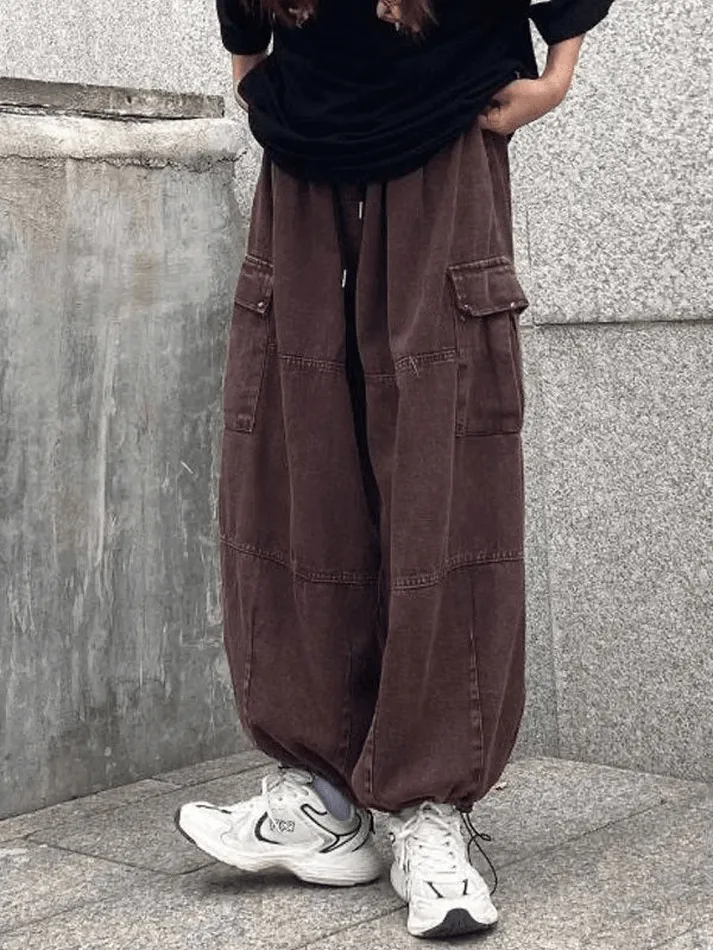 Vintage Baggy Cargo Jeans