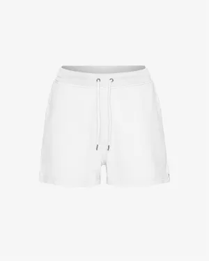 Women Organic Sweatshorts - Optical White