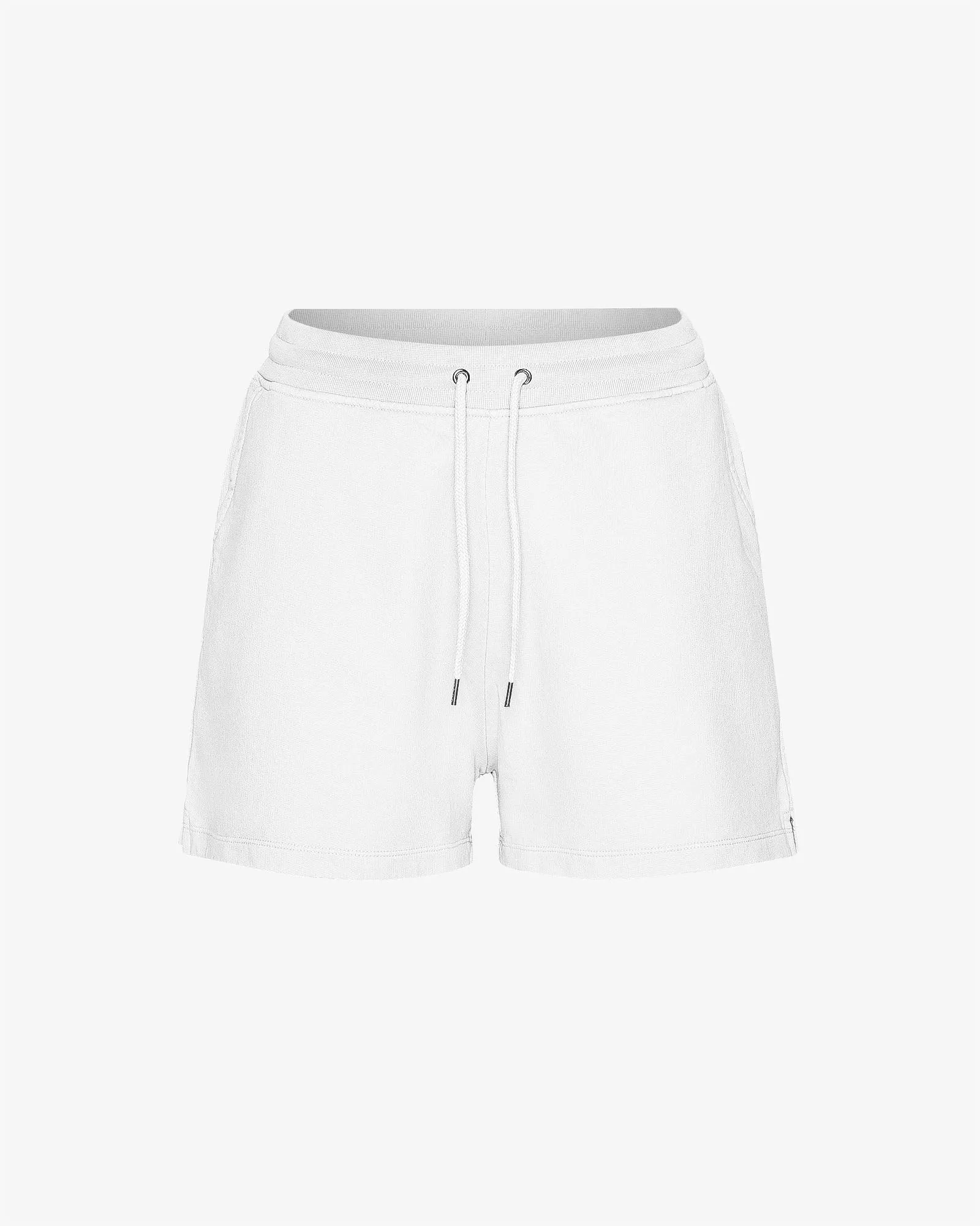 Women Organic Sweatshorts - Optical White