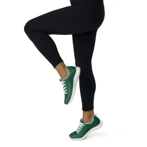 Womenâ€™s athletic shoes Green color