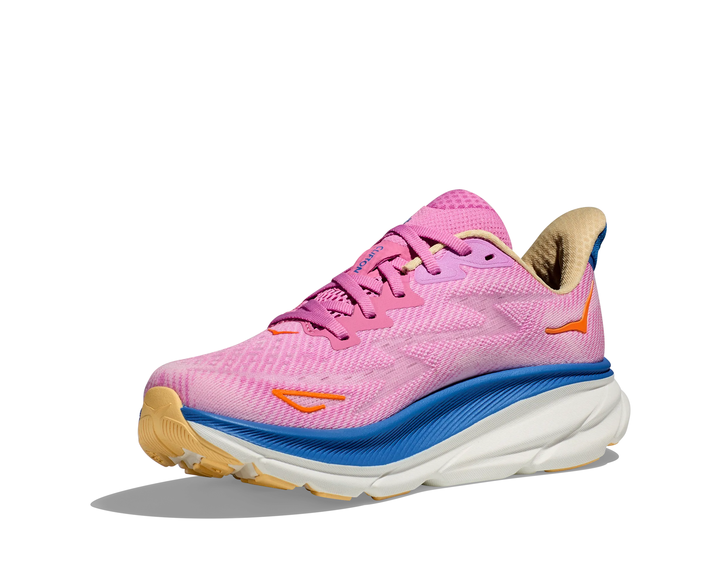 Women's Hoka Clifton 9 Color: Cyclamen/Sweet Lilac (WIDE WIDTH)