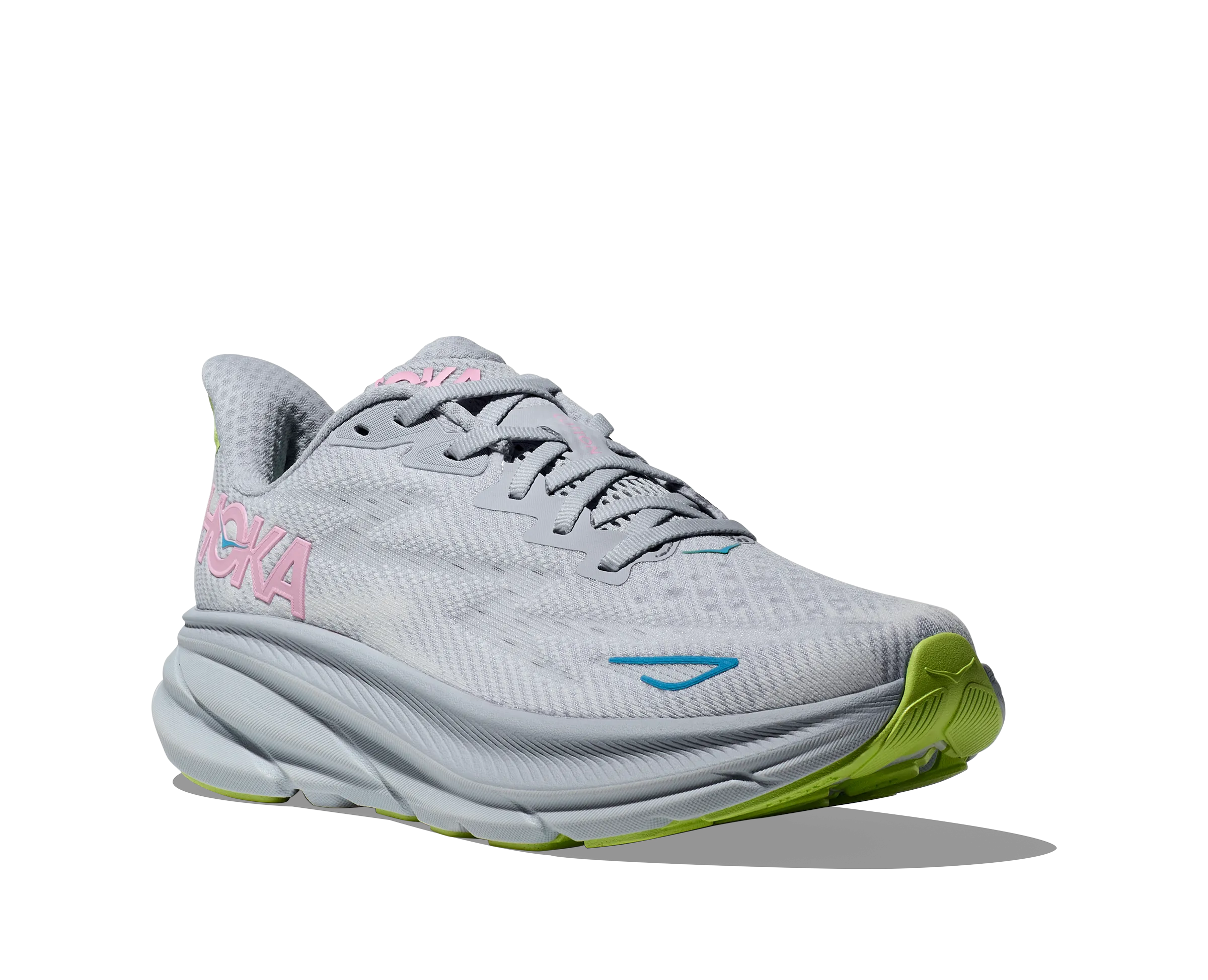 Women's Hoka Clifton 9 Color: Gull/Sea Ice