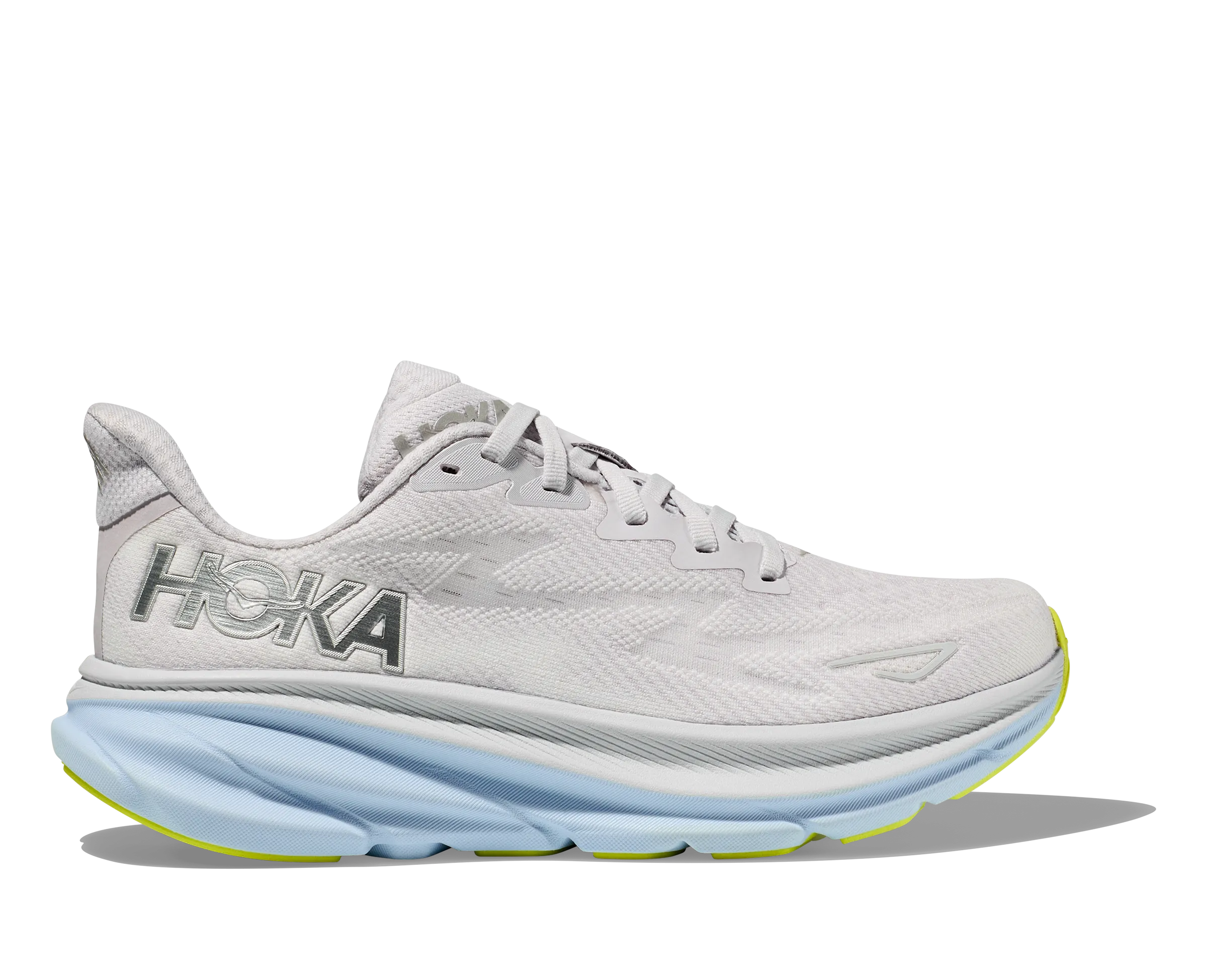 Women's Hoka Clifton 9 Color: Nimbus Cloud/ Ice Water (WIDE WIDTH)