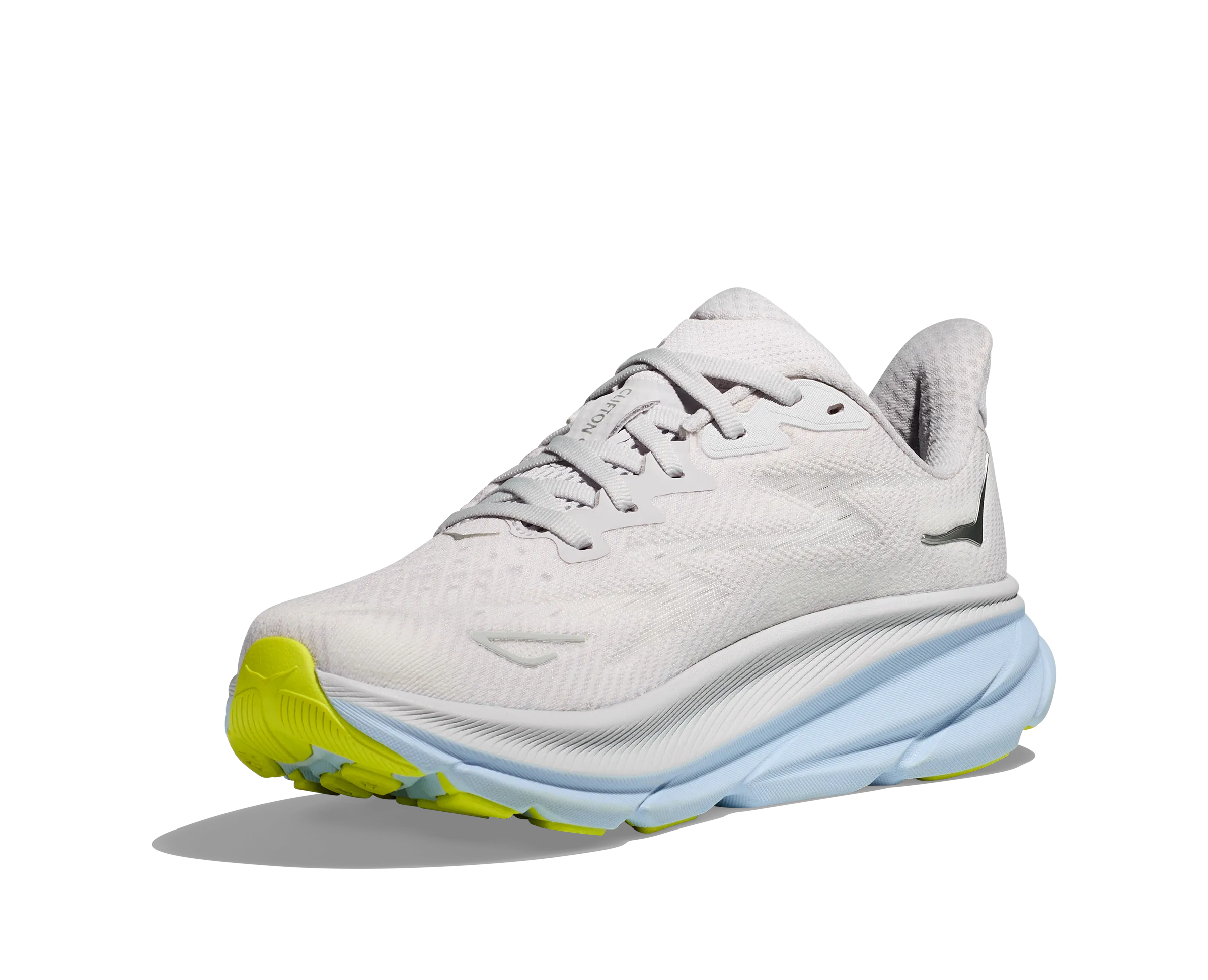 Women's Hoka Clifton 9 Color: Nimbus Cloud/ Ice Water (WIDE WIDTH)