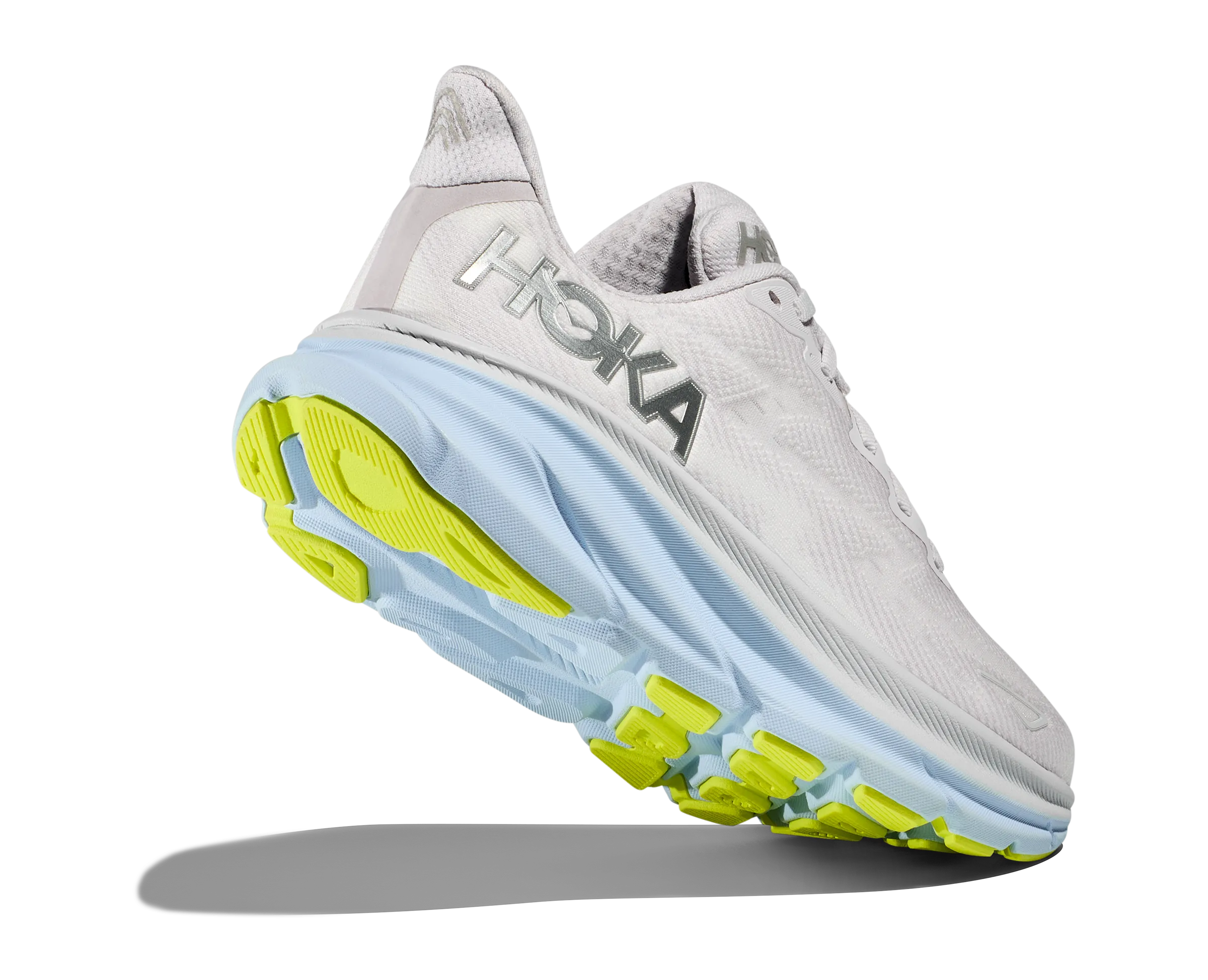 Women's Hoka Clifton 9 Color: Nimbus Cloud/ Ice Water (WIDE WIDTH)