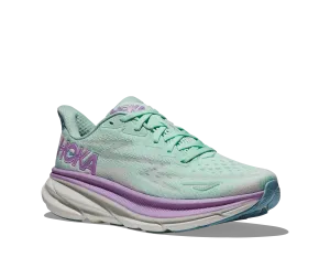 Women's Hoka Clifton 9 Color: Sunlit Ocean/Lilac Mist