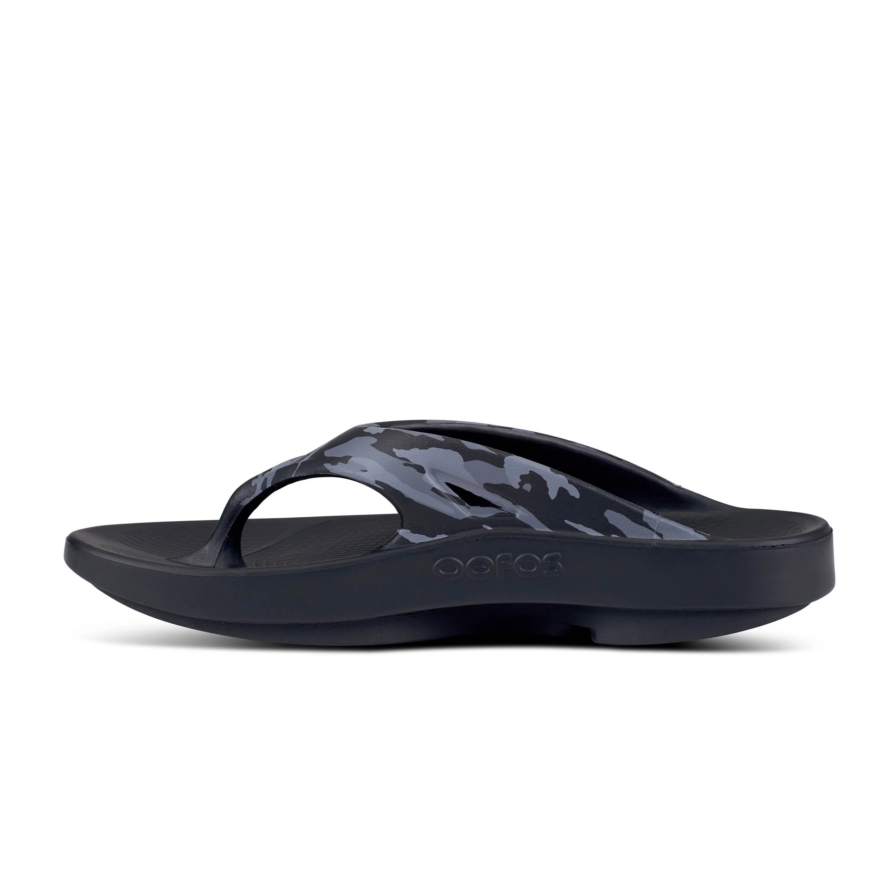 Women's Oofos OOriginal Sport Sandal Color: Black Camo