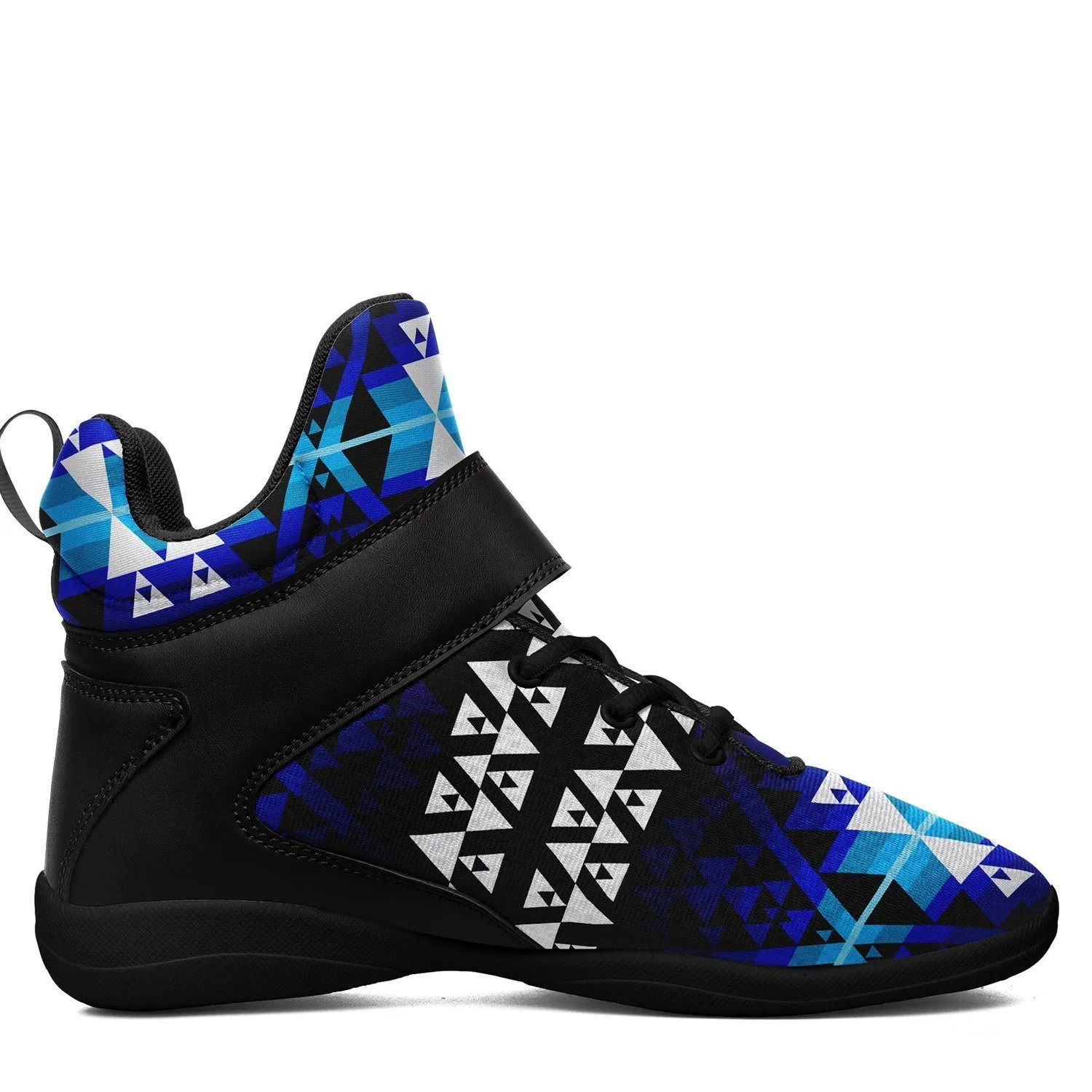 Writing on Stone Night Watch Ipottaa Basketball / Sport High Top Shoes - Black Sole