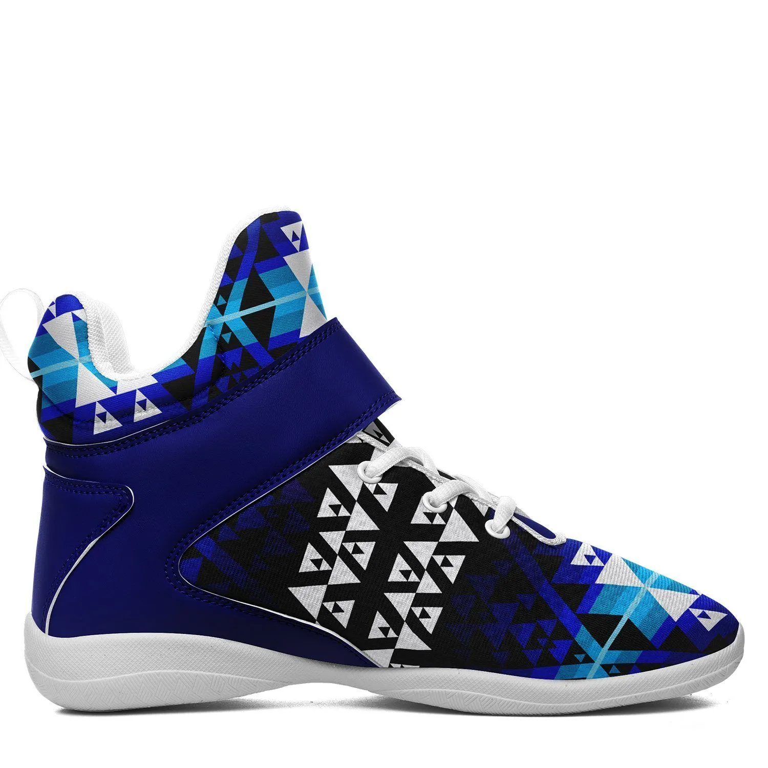 Writing on Stone Night Watch Ipottaa Basketball / Sport High Top Shoes - White Sole