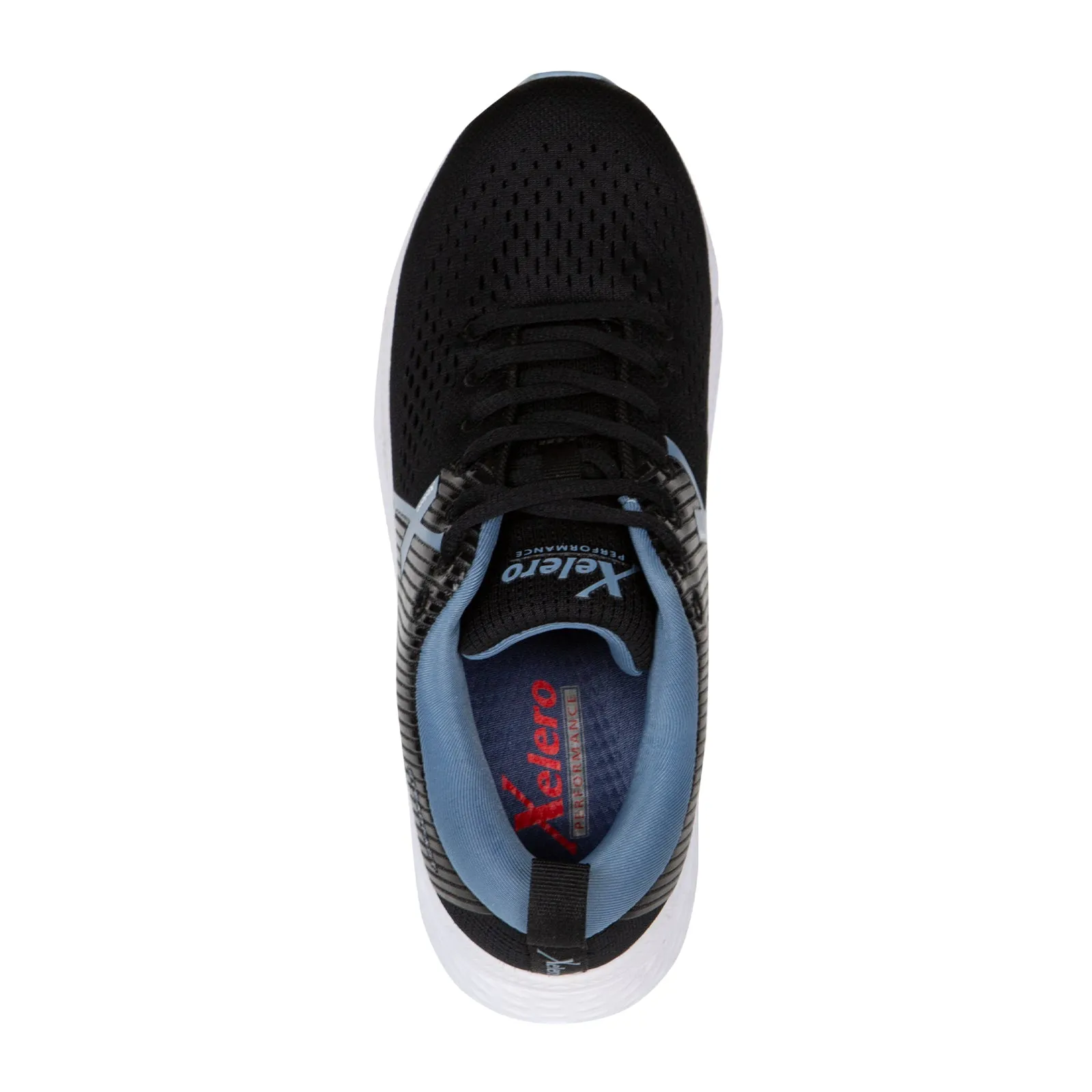 Xelero Steadfast Walking Shoe (Women) - Black/Periwinkle