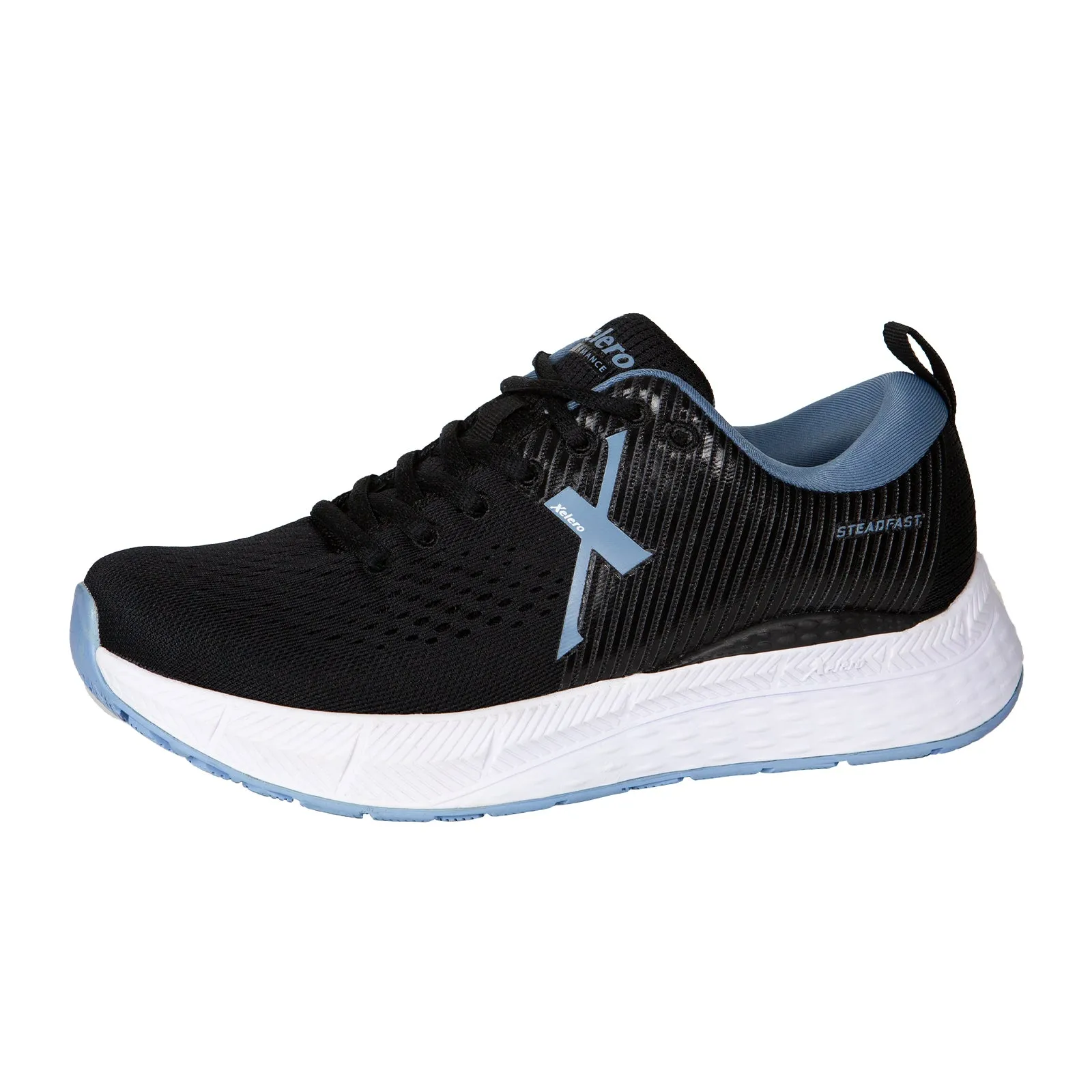 Xelero Steadfast Walking Shoe (Women) - Black/Periwinkle