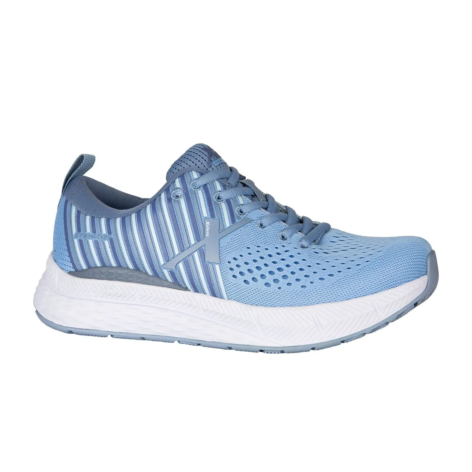 Xelero Steadfast Walking Shoe (Women) - Light Blue/White